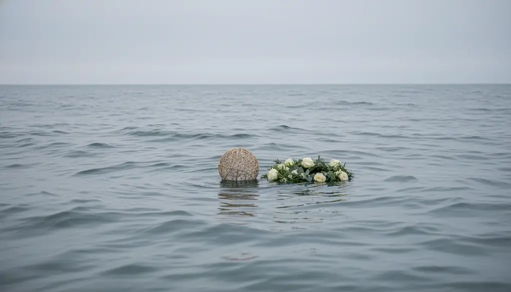 Würdevolle anonyme Seebestattung auf der Ostsee