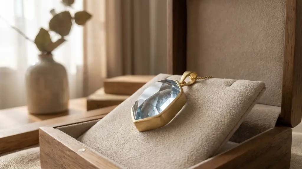 Erinnerungsdiamant aus der Asche des Verstorbenen