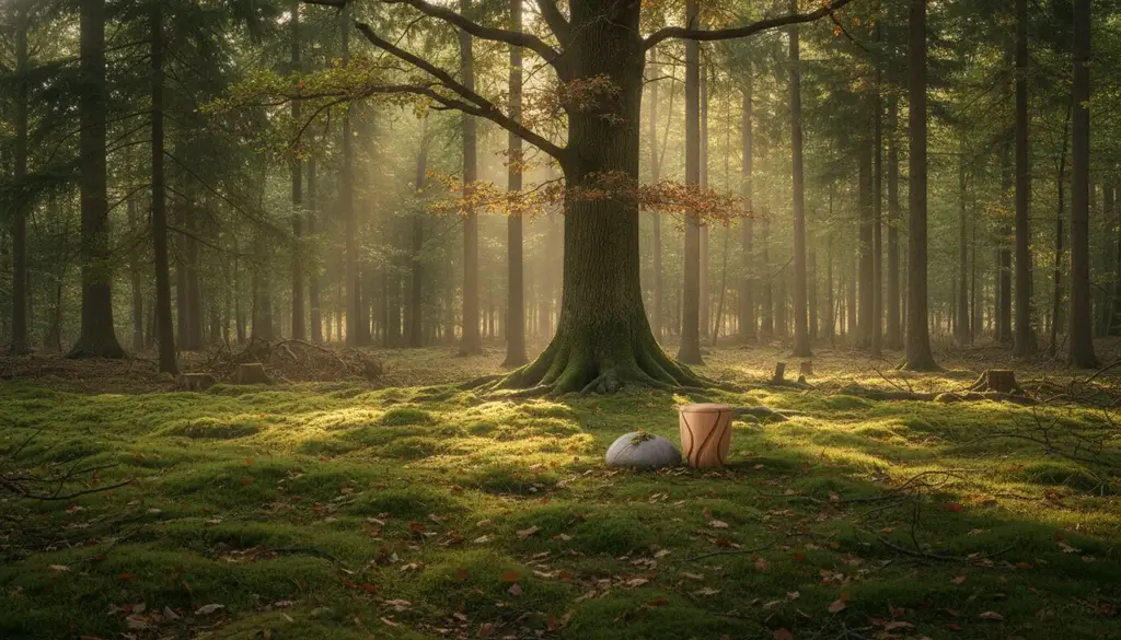 RuheForst Bestattung in natürlichen Waldgebieten