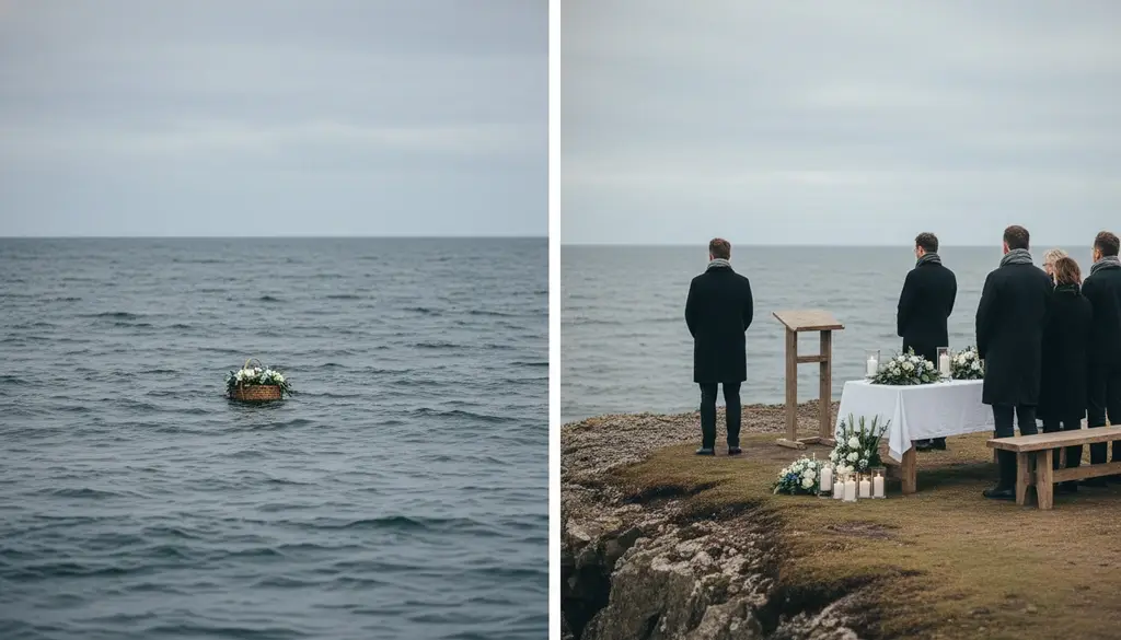 Seebestattung in der Nordsee