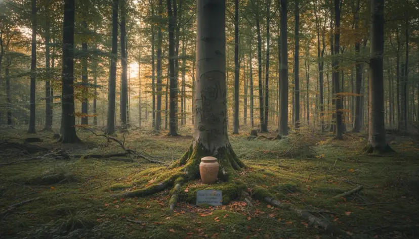 FriedWald Bestattung in natürlicher Waldumgebung