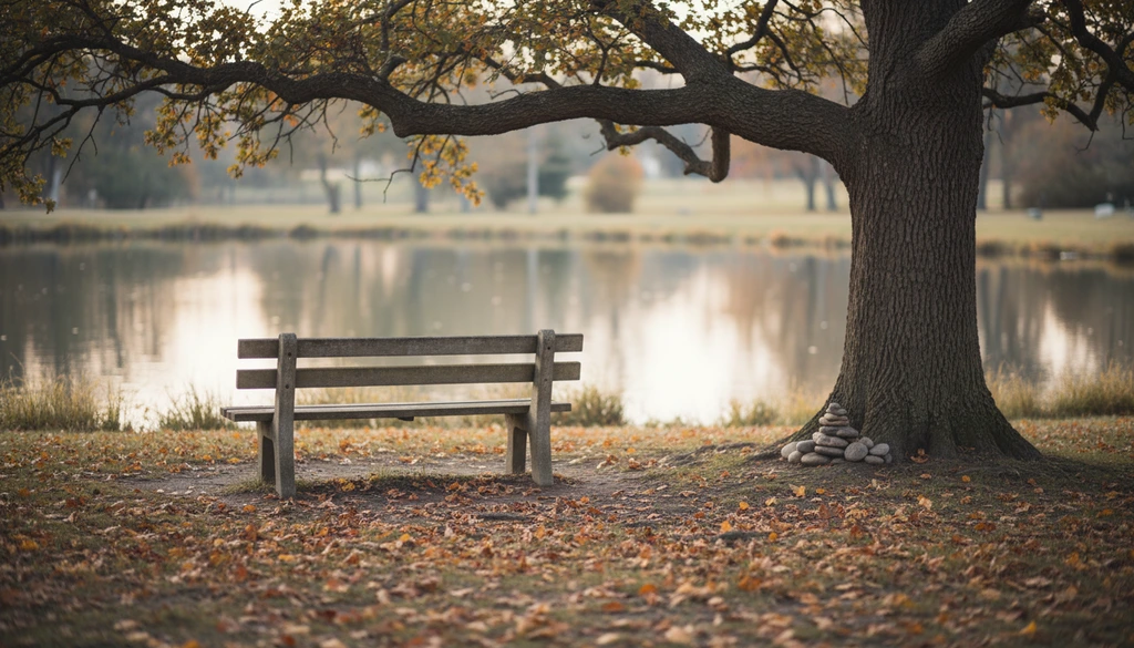 trauern ohne grab symbolisch