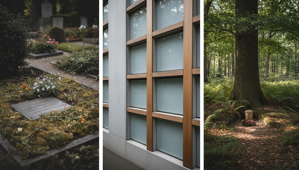 urnenbeisetzung formen ueberblick